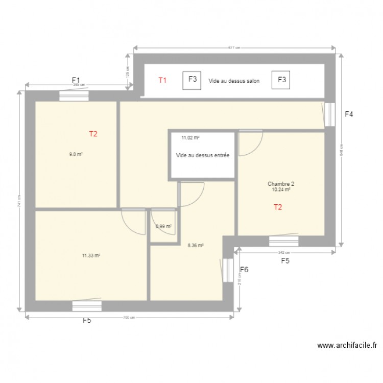 Courtin 1. Plan de 0 pièce et 0 m2