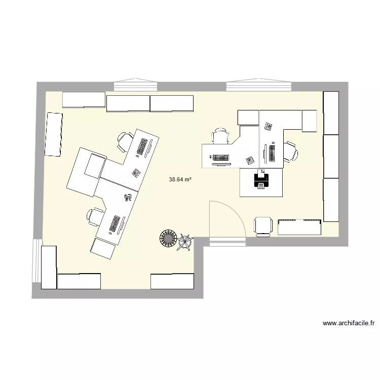 BUREAU HMP. Plan de BUREAU HMP. Plan de