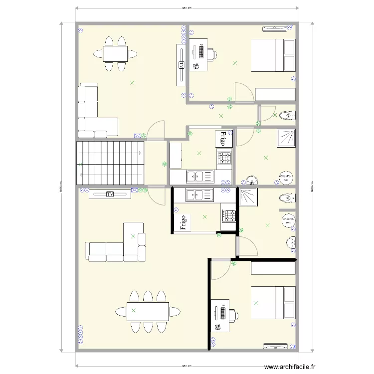 PROJET CHAYA CAYENNE. Plan de 