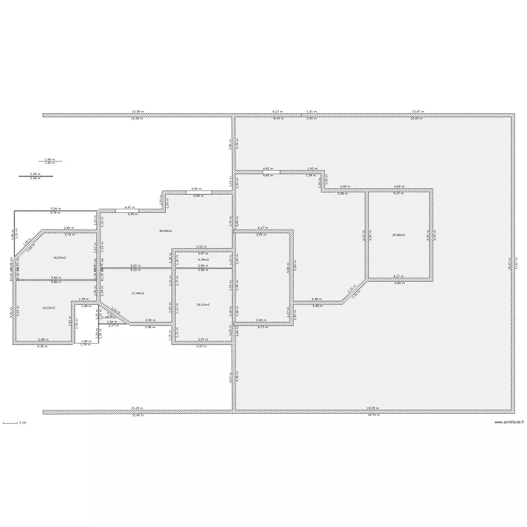 maison. Plan de 