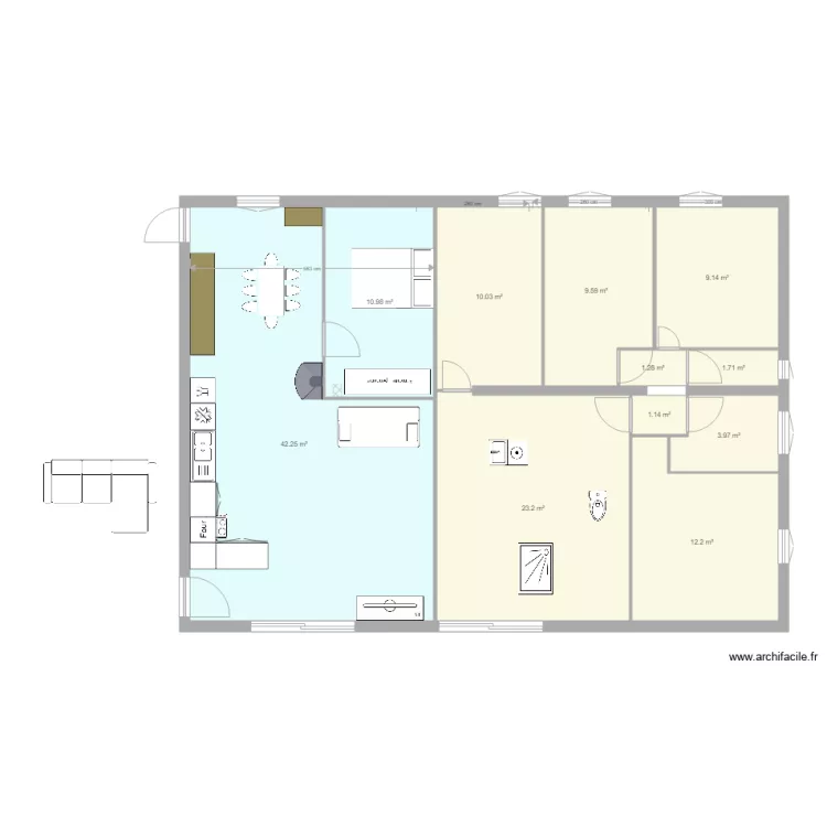 4 chambres presque bon2 aurelie. Plan de 4 chambres presque bon2 aurelie. Plan de