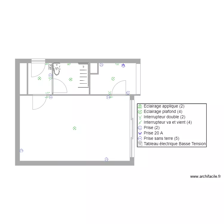 M PAUVERT. Plan de 0 pièce et 0 m2