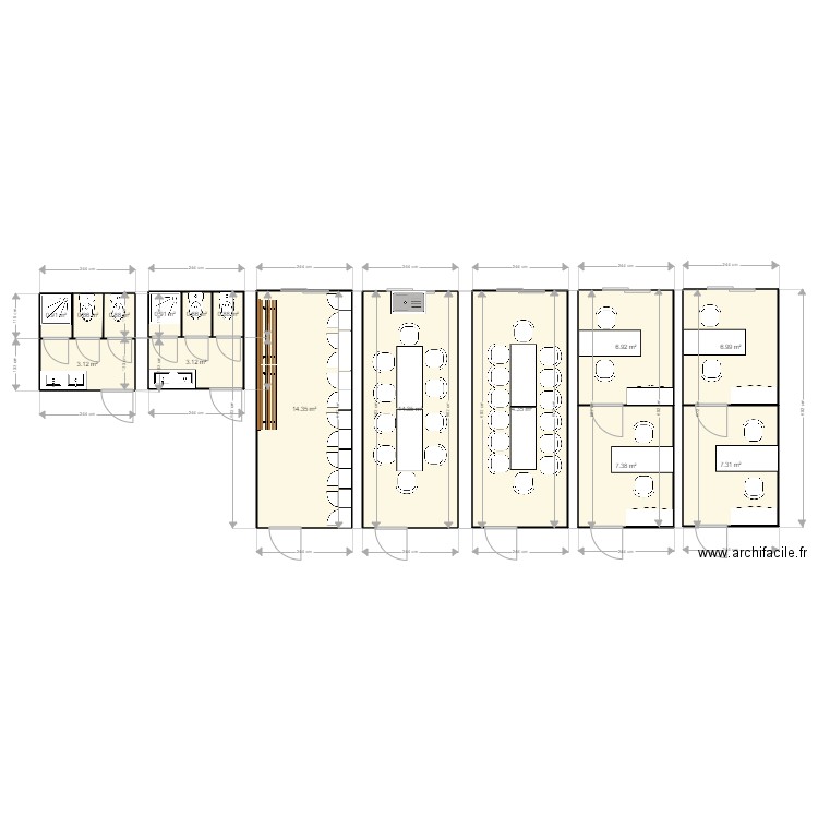 AXE BRIGNOLLES NGE. Plan de 0 pièce et 0 m2