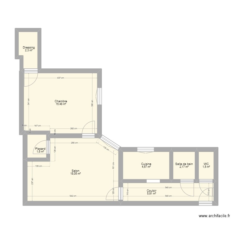 Plan Andre Antoine vide. Plan de 0 pièce et 0 m2