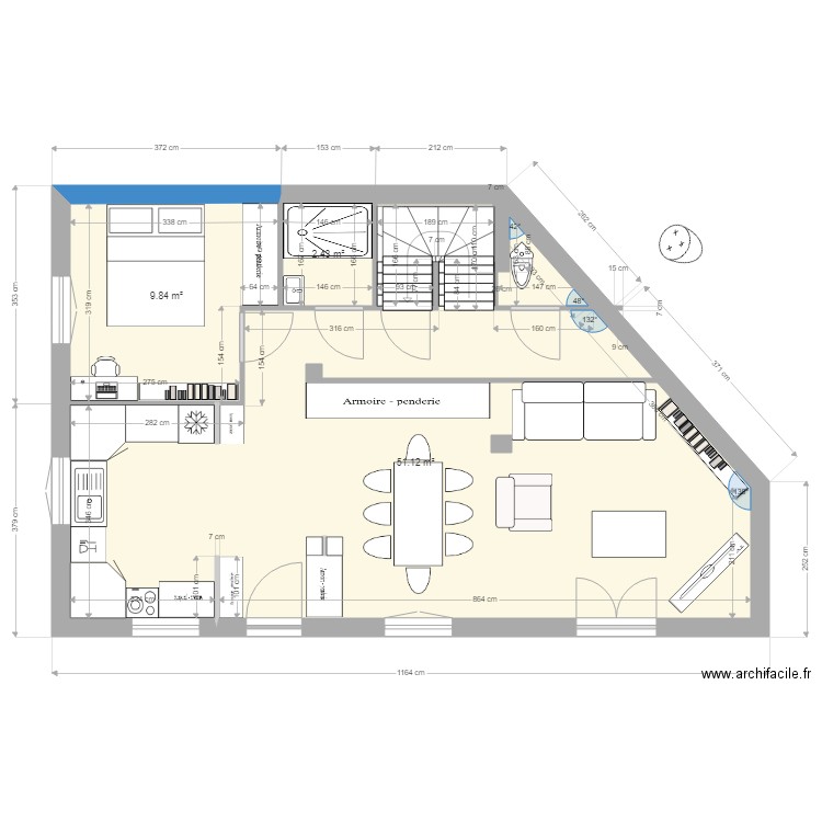 RdC option 671. Plan de 0 pièce et 0 m2