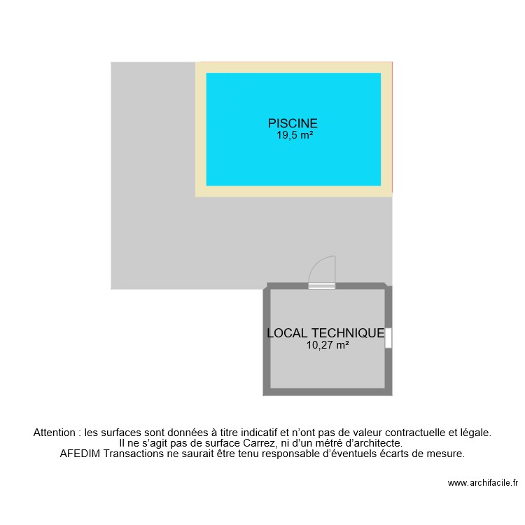 BI 7020 ANNEXES . Plan de 0 pièce et 0 m2