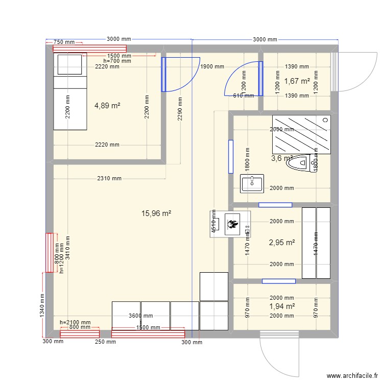 Новинки. Plan de 0 pièce et 0 m2