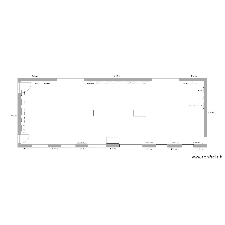 Salle exposition. Plan de 0 pièce et 0 m2