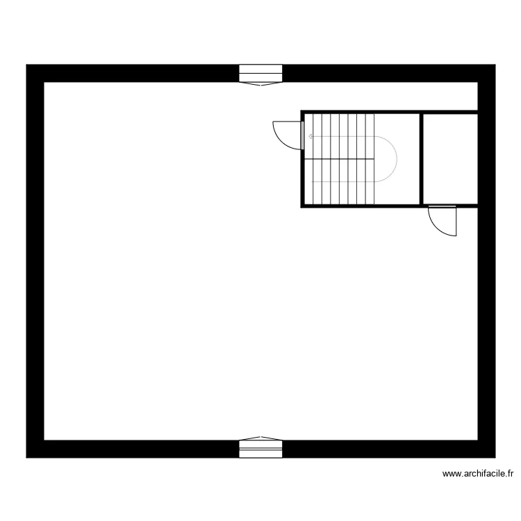 R+2. Plan de 