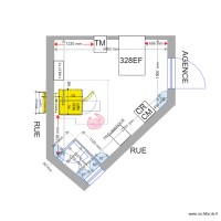 PLAN DE MASSE EXISTANT AIX EN PROVENCE OUEST 562R