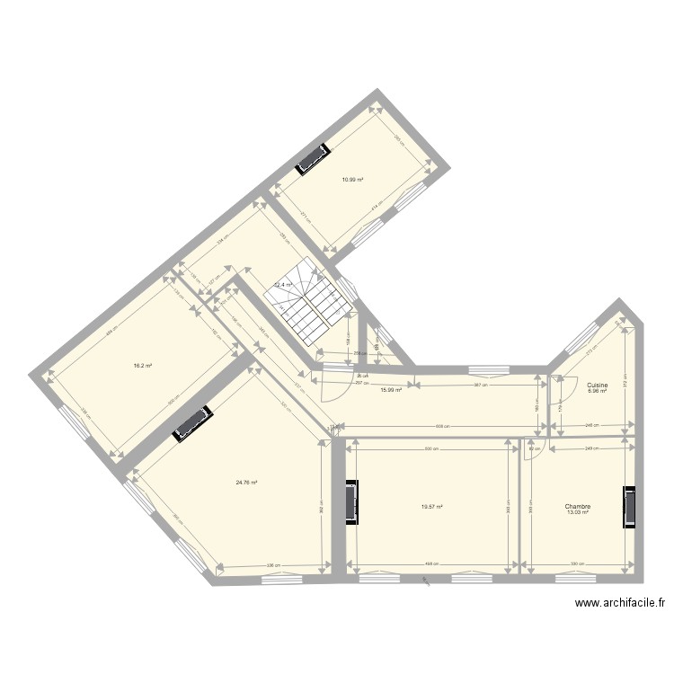 55 MAGENTA MULLER 4EME. Plan de 0 pièce et 0 m2