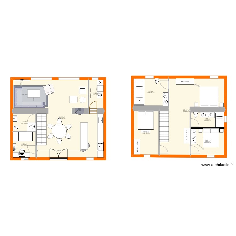 Sencelles. Plan de 9 pièces et 121 m2