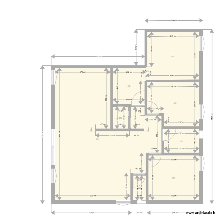 extension bas vCH. Plan de 0 pièce et 0 m2