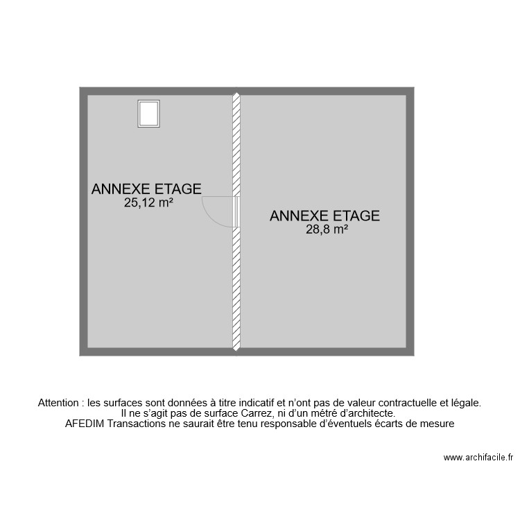 BI 7587 ANNEXE ETAGE . Plan de 0 pièce et 0 m2