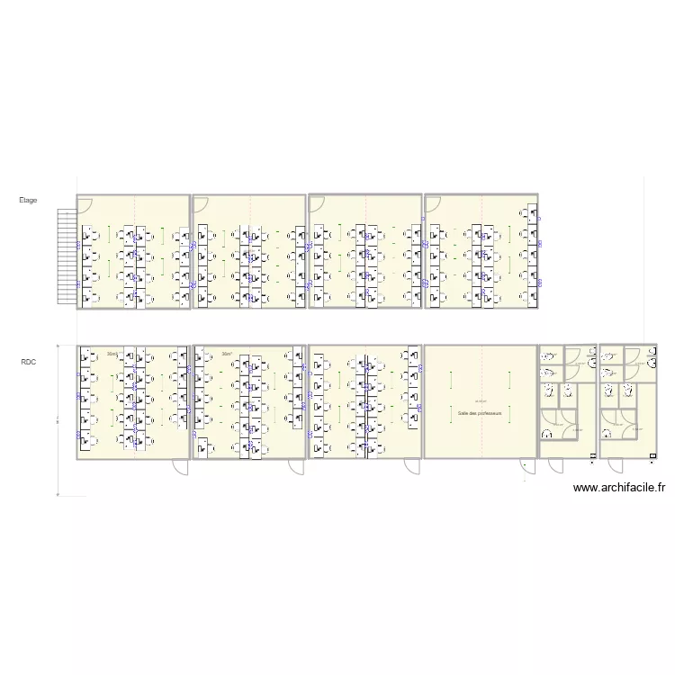 Bemat Cite des M&eacute;tiers. Plan de 