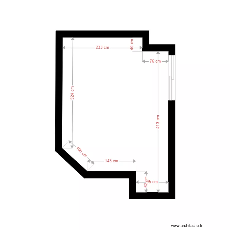 l olive de batignolles. Plan de 