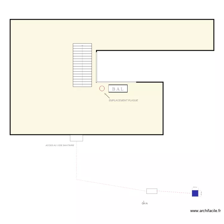 TELESKI A TERMINER74. Plan de 