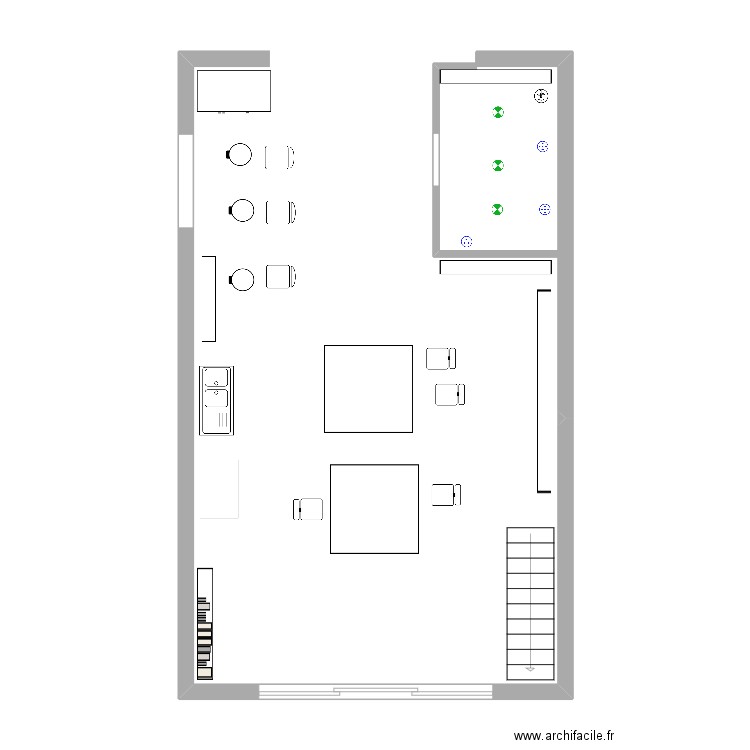 Atelier. Plan de 0 pièce et 0 m2