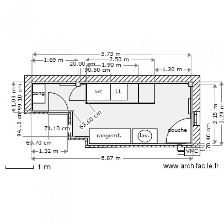 projet2 s/sol. Plan de 0 pièce et 0 m2