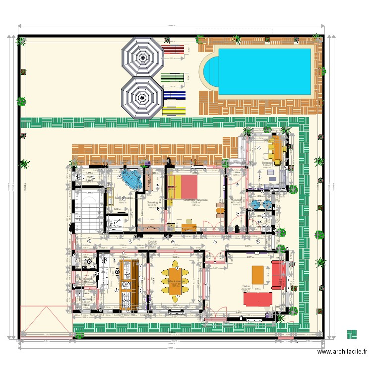 HB GONZAC PLAN MODIF1. Plan de 0 pièce et 0 m2