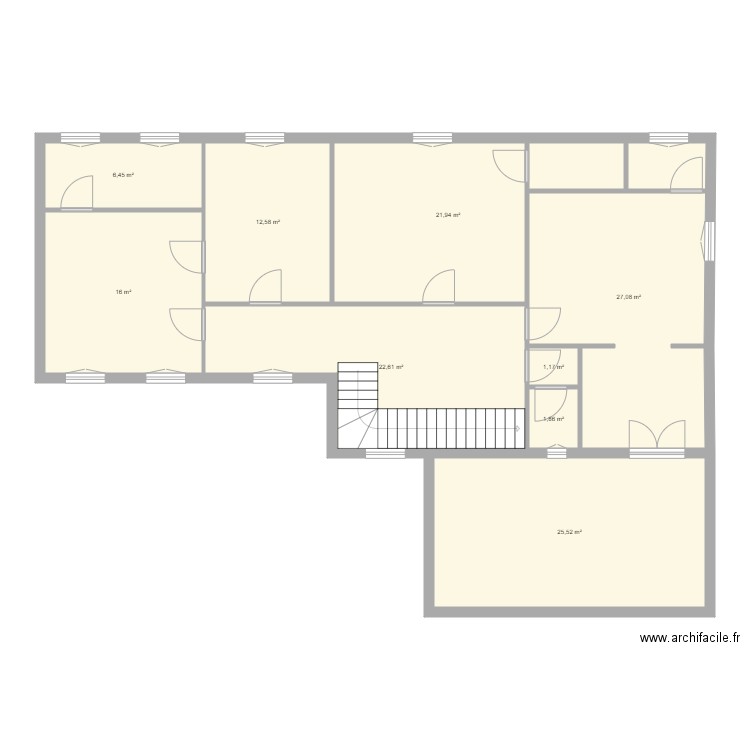 1er. Plan de 0 pièce et 0 m2