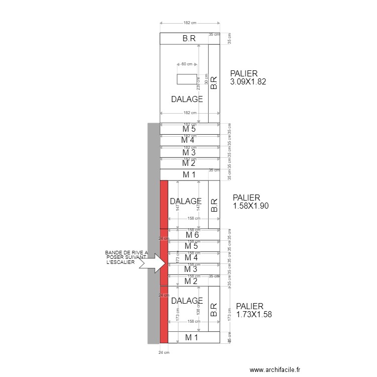 Daprille BELOMO. Plan de 0 pièce et 0 m2