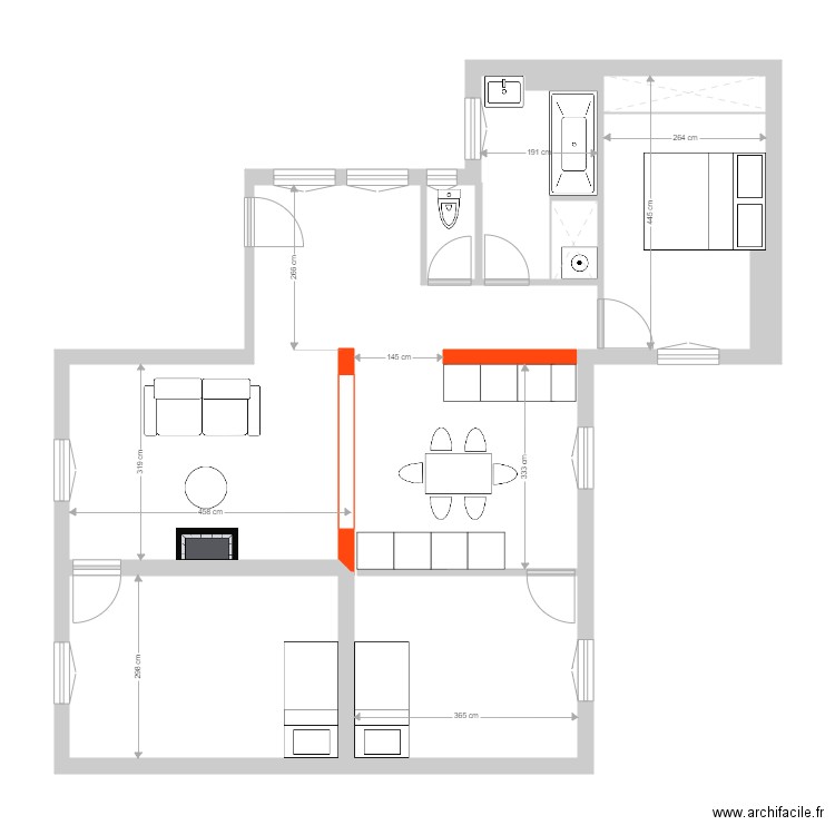 verneret projet 26 octobre 2. Plan de 0 pièce et 0 m2