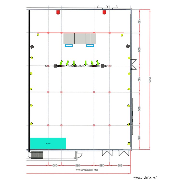 UER Hilton Geneva 1. Plan de 0 pièce et 0 m2