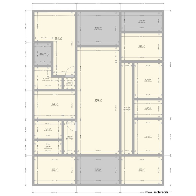 villa projet 8-22. Plan de 0 pièce et 0 m2