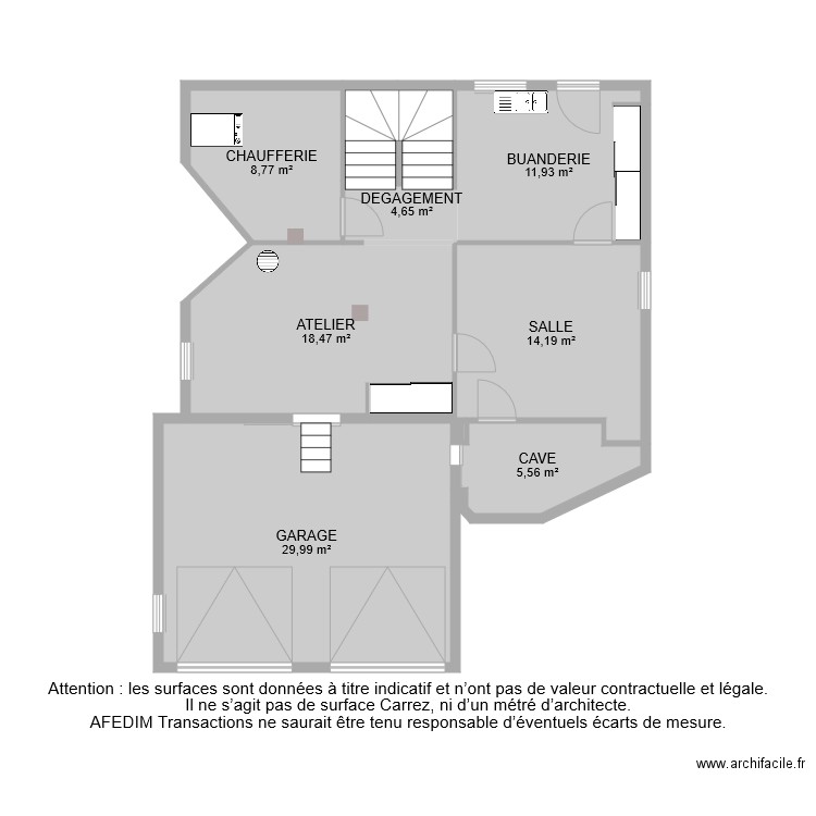 BI 6766 SOUS SOL. Plan de 0 pièce et 0 m2