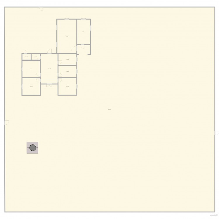 Santhie Jardin. Plan de 0 pièce et 0 m2