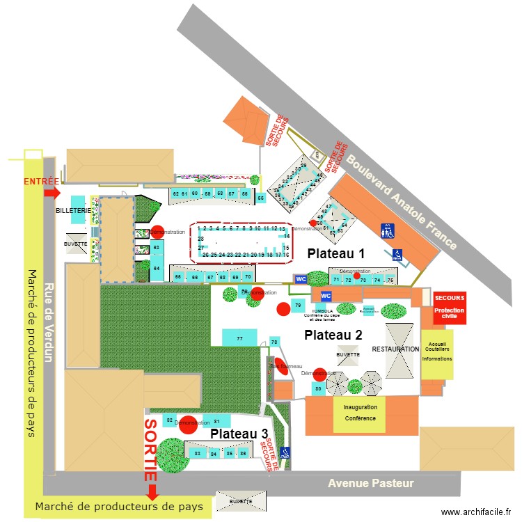 CTX NTN Anaïs Plan pour couteliers FDC 2021. Plan de 0 pièce et 0 m2