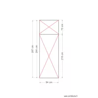 placard ferm&eacute; chbre parents