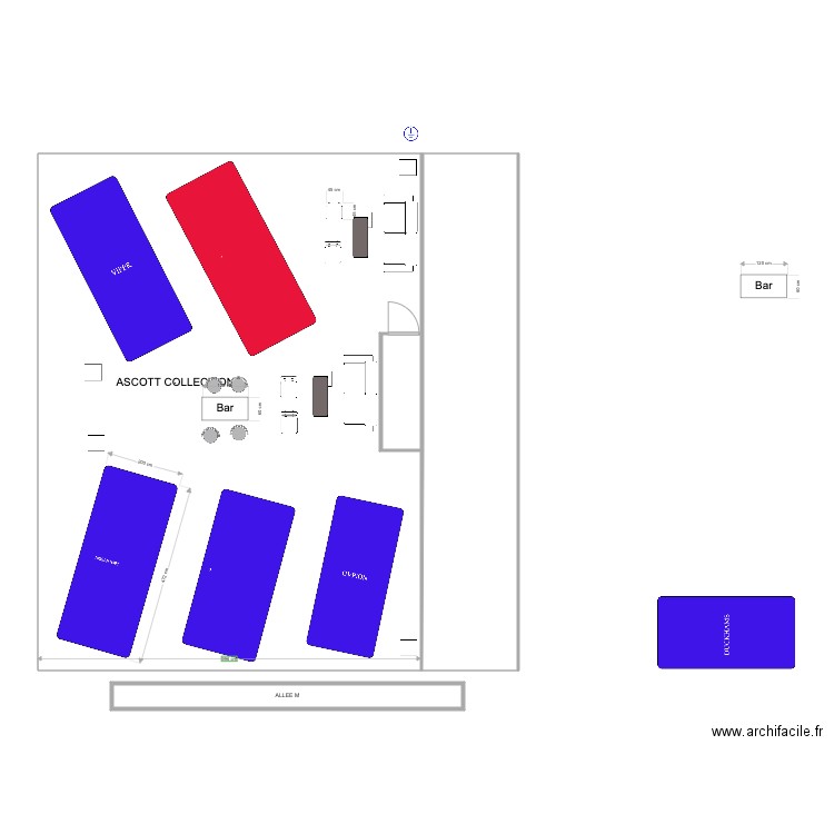 PLAN RETRO 2020 reserve centrale 3 m 2 ilots. Plan de 0 pièce et 0 m2