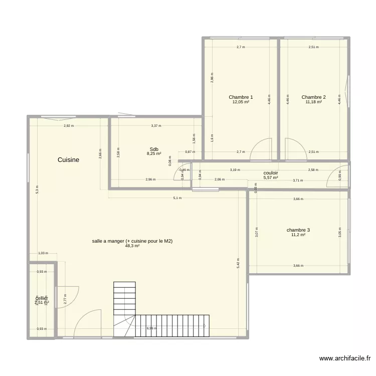 plan Maison PAC. Plan de plan Maison PAC. Plan de
