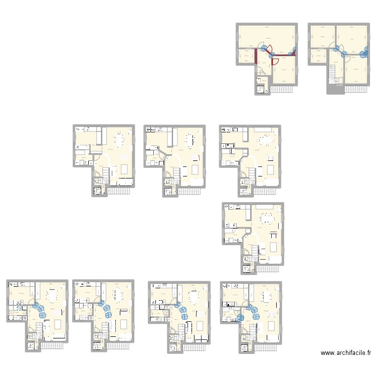 maison_bas_V4. Plan de 58 pièces et 508 m2