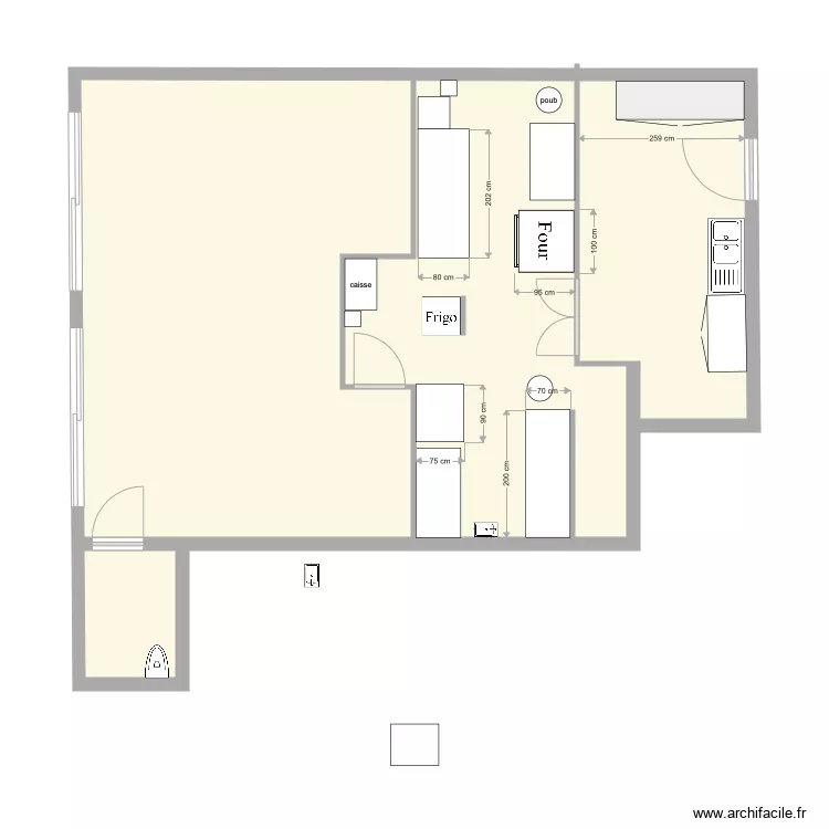 le vintageTACOS. Plan de 