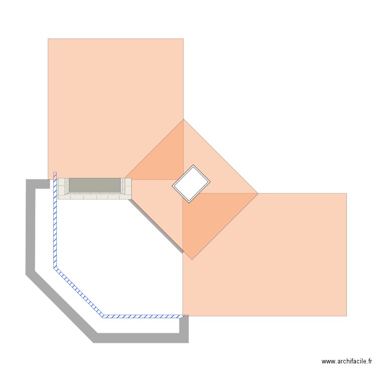 terrasse. Plan de 0 pièce et 0 m2