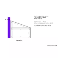 Plan ABRI Face Est D&eacute;claration travaux