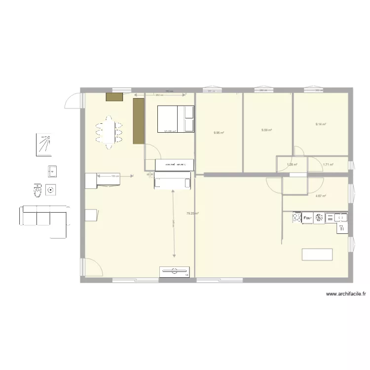 4 chambres presque bon2 aurelie2. Plan de 4 chambres presque bon2 aurelie2. Plan de