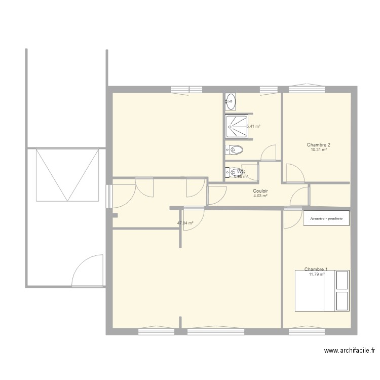 PLAN MAISON VDW. Plan de 0 pièce et 0 m2