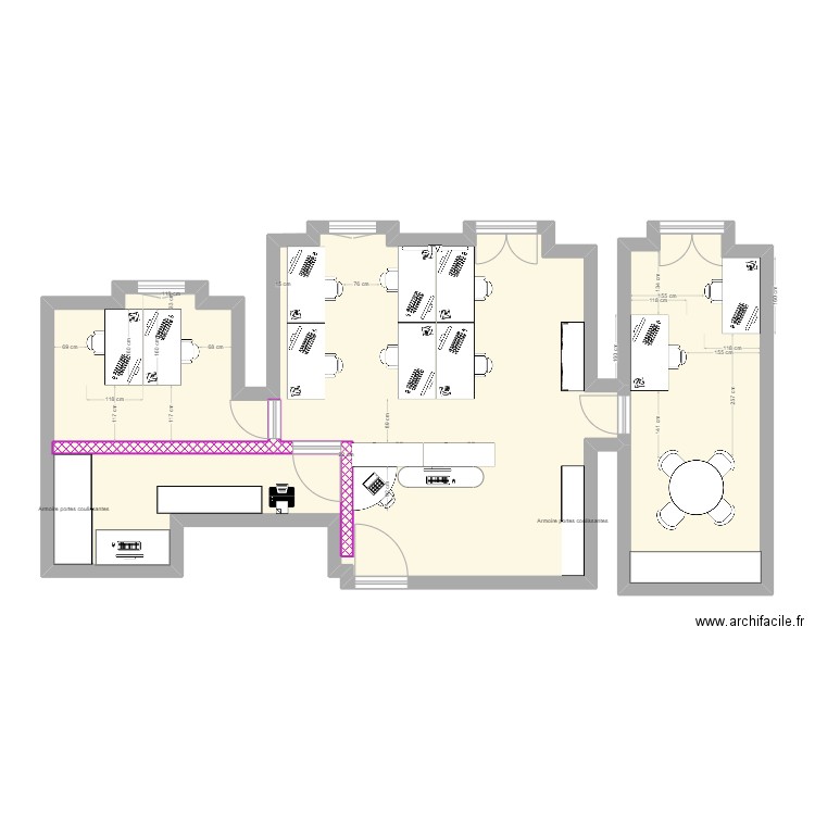 ReproFin00Test02. Plan de 2 pièces et 84 m2