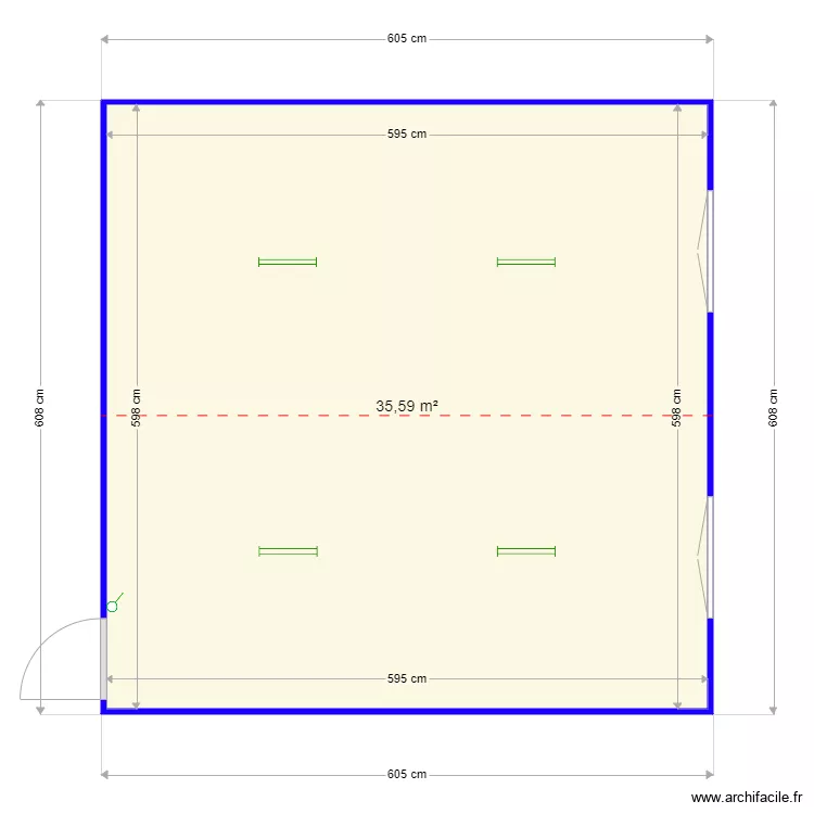 Assemblage 64026 et 64024. Plan de 