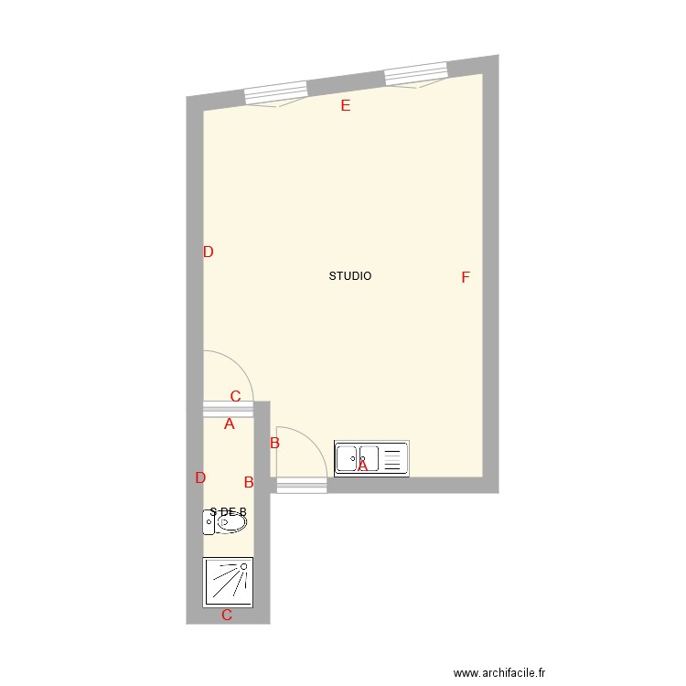 FONTANEL 2. Plan de 0 pièce et 0 m2