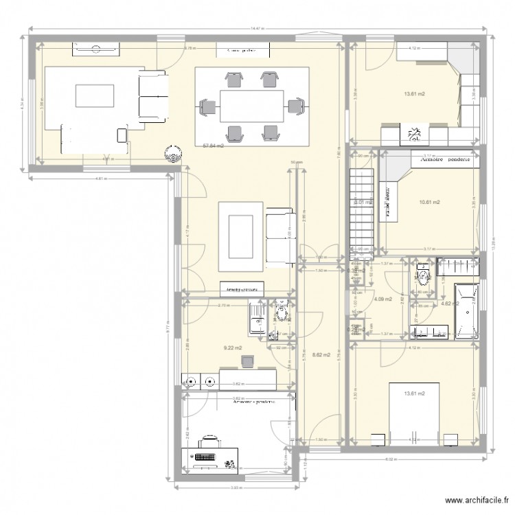 verdun RDC b. Plan de 0 pièce et 0 m2