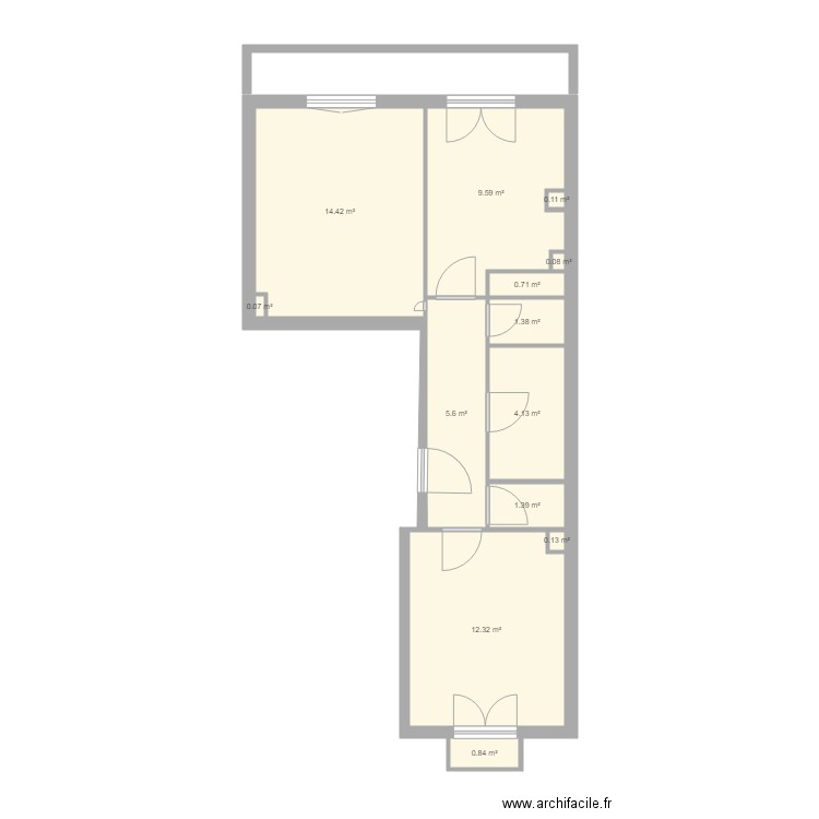 appartement mamie1. Plan de 0 pièce et 0 m2