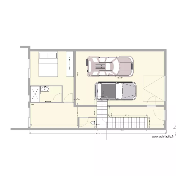 CAVE PERMIS 4. Plan de 