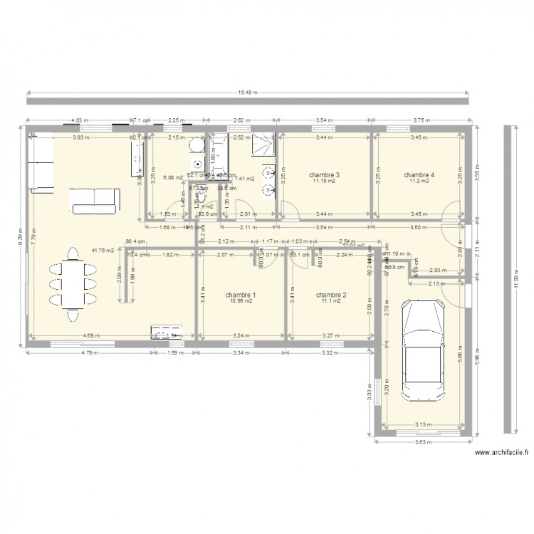 Maison Odile Jc. Plan de 0 pièce et 0 m2