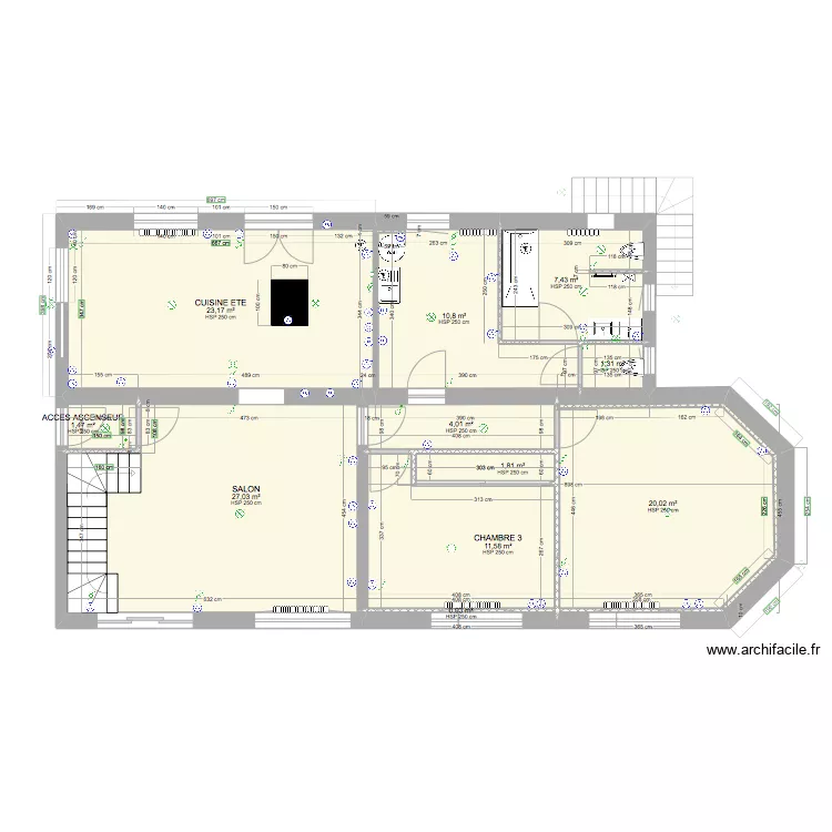 AIRE SUR l'ADOUR Version finale Travaux. Plan de 