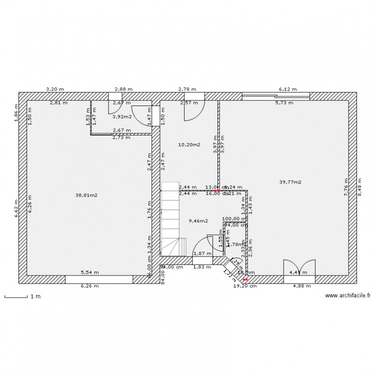 Plan. Plan de 0 pièce et 0 m2